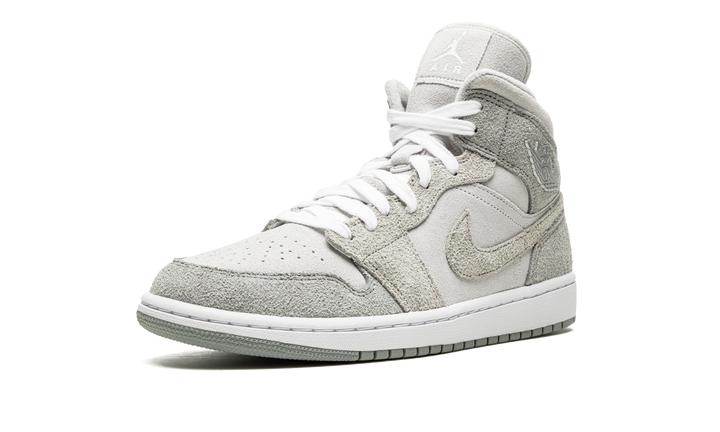 AIR JORDAN 1 MID SE PARTICLE GREY WOMENS