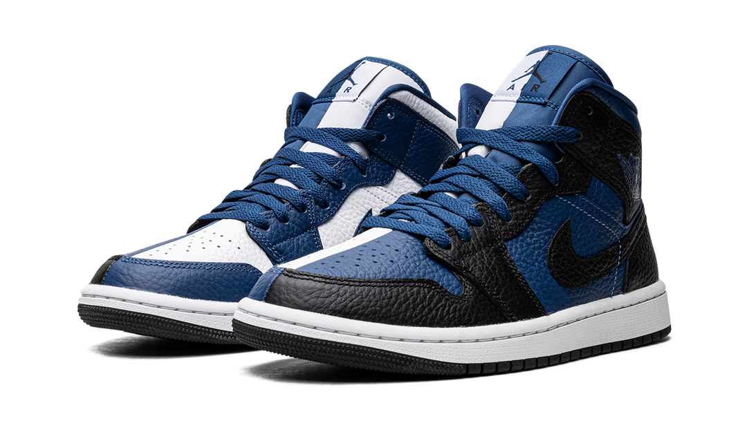 AIR JORDAN 1 MID SE SPLIT FRENCH BLUE WOMENS