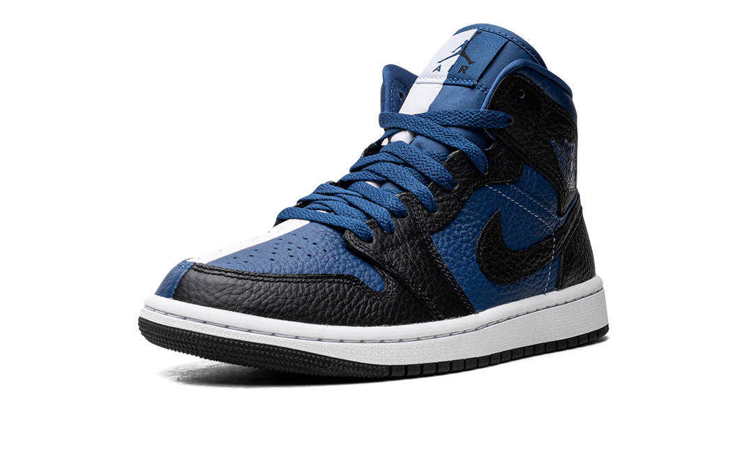 AIR JORDAN 1 MID SE SPLIT FRENCH BLUE WOMENS
