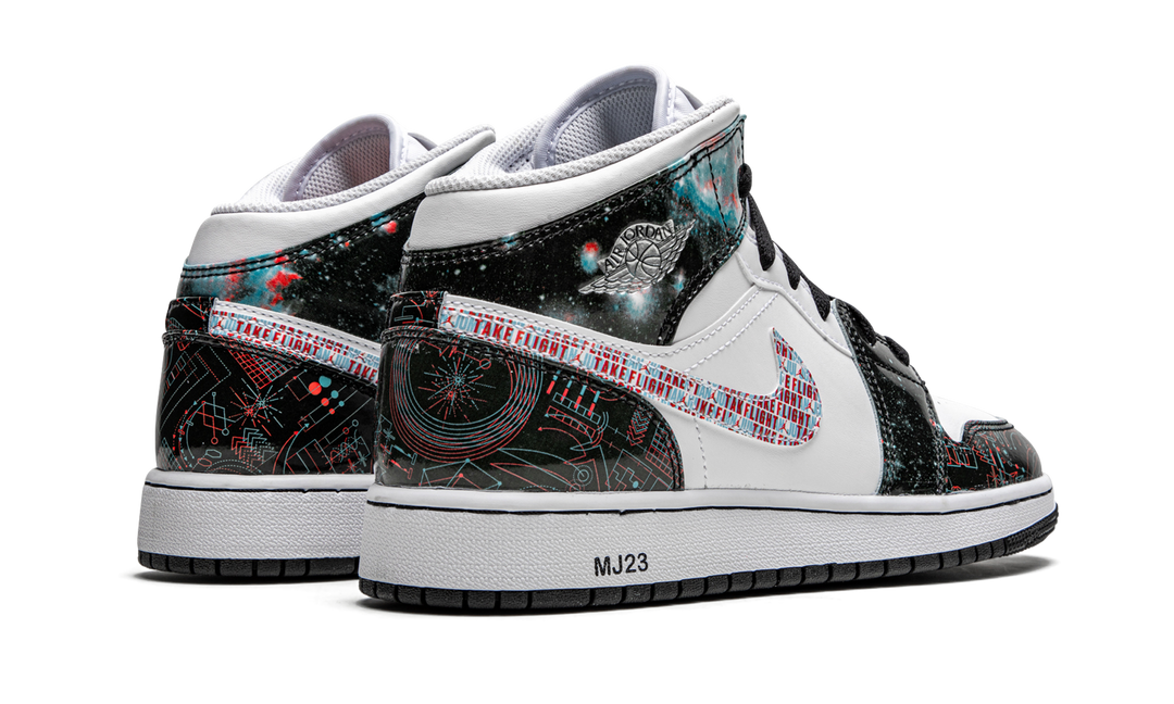 AIR JORDAN 1 MID SE TAKE FLIGHT GS