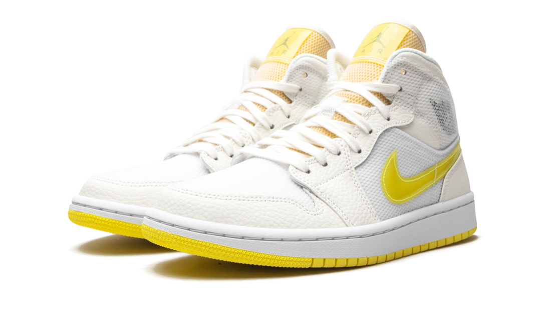 AIR JORDAN 1 MID SE VOLTAGE YELLOW WOMENS