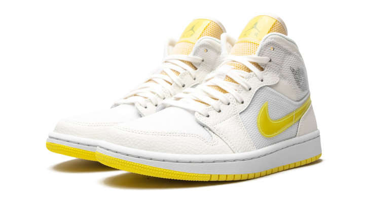 AIR JORDAN 1 MID SE VOLTAGE YELLOW WOMENS
