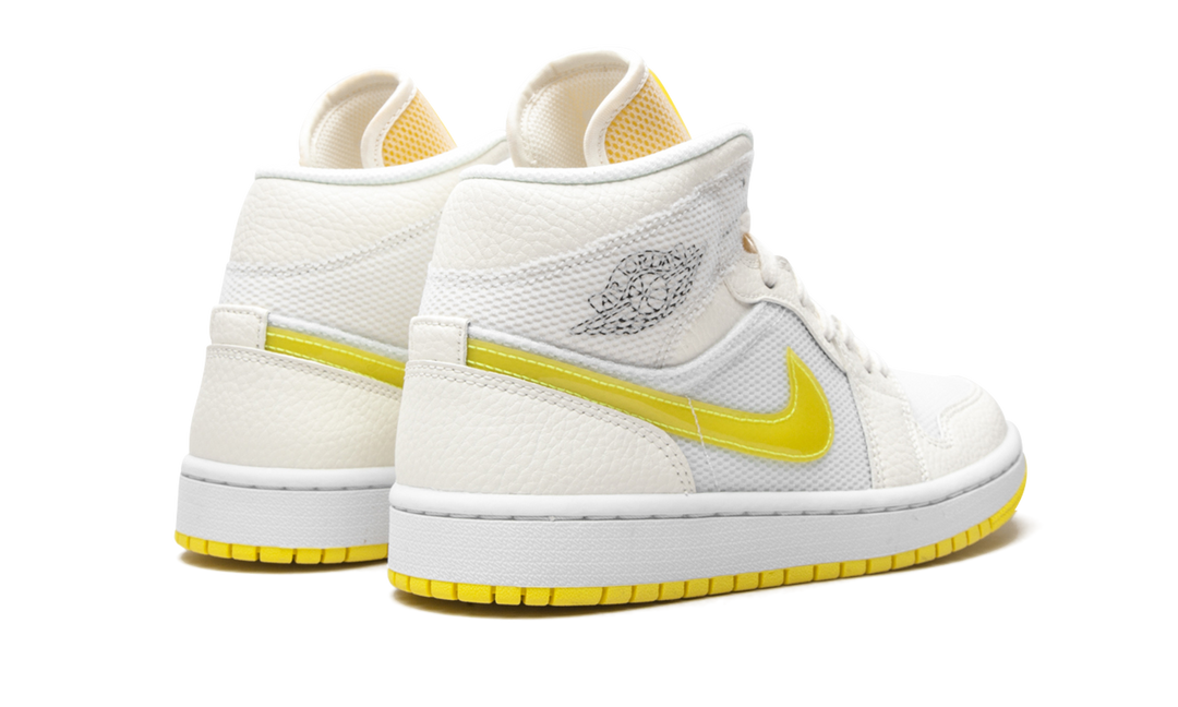 AIR JORDAN 1 MID SE VOLTAGE YELLOW WOMENS