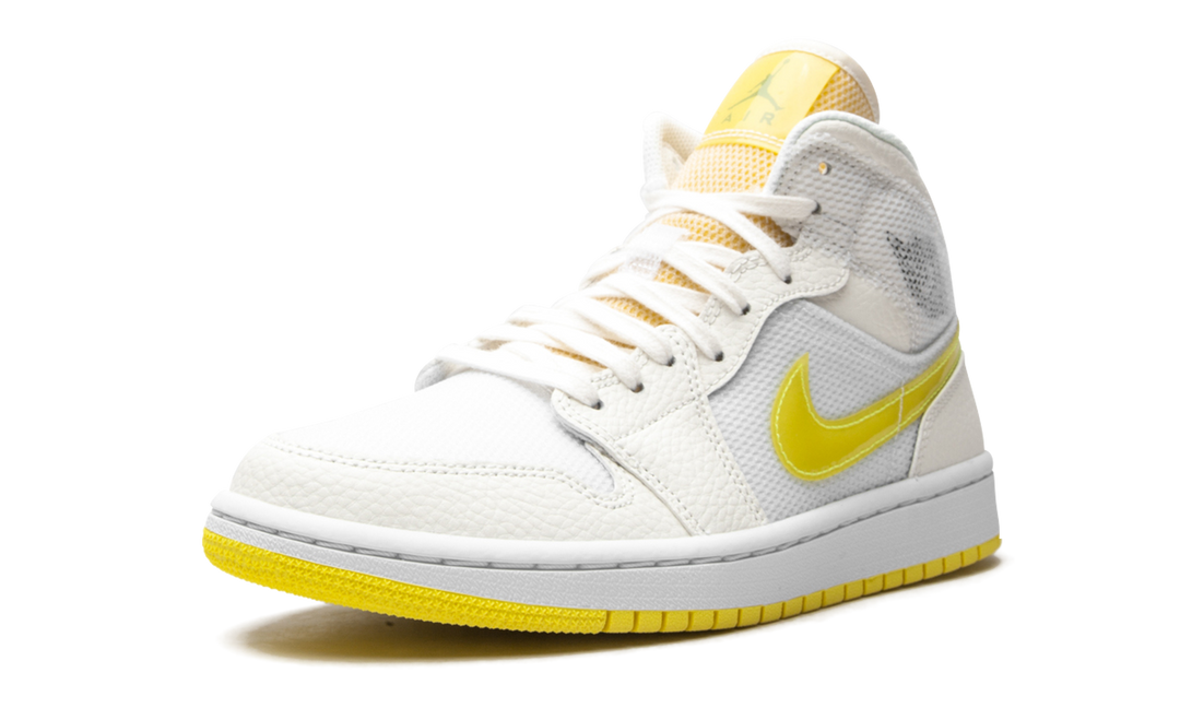 AIR JORDAN 1 MID SE VOLTAGE YELLOW WOMENS