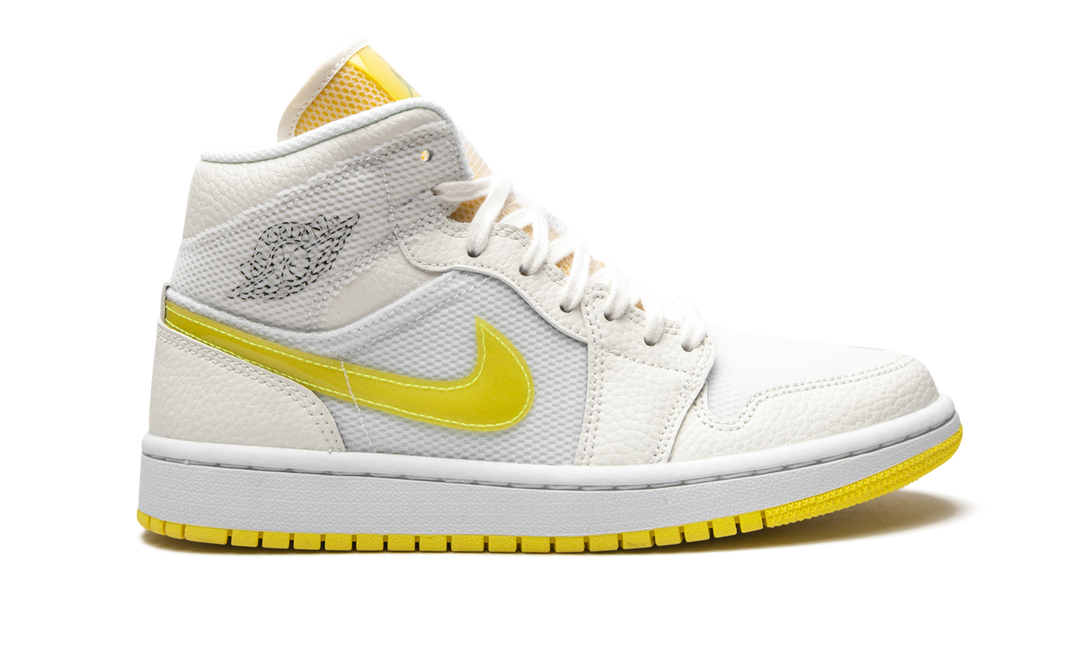 AIR JORDAN 1 MID SE VOLTAGE YELLOW WOMENS