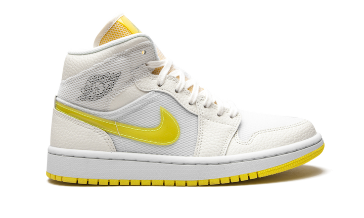 AIR JORDAN 1 MID SE VOLTAGE YELLOW WOMENS