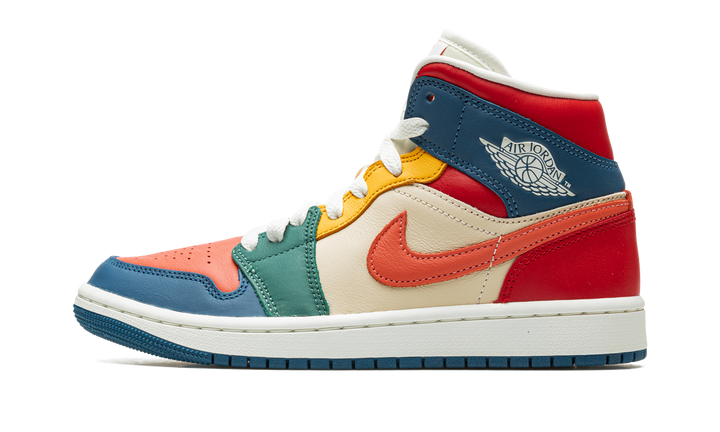 AIR JORDAN 1 MID SEVEN-COLOUR WOMENS