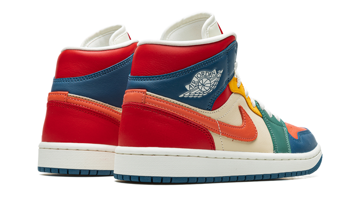 AIR JORDAN 1 MID SEVEN-COLOUR WOMENS