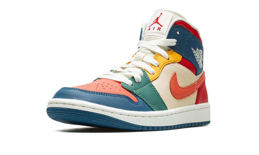 AIR JORDAN 1 MID SEVEN-COLOUR WOMENS