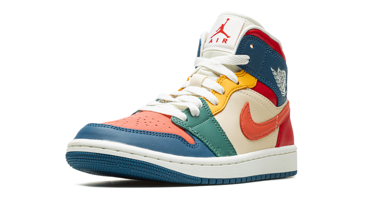 AIR JORDAN 1 MID SEVEN-COLOUR WOMENS