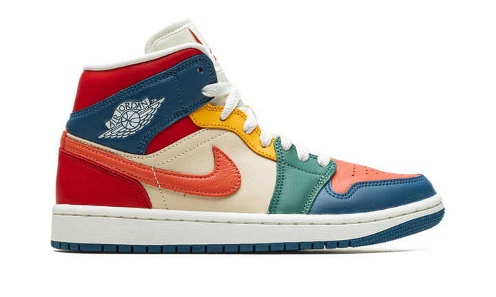 AIR JORDAN 1 MID SEVEN-COLOUR WOMENS