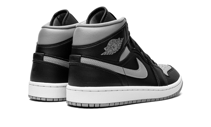 AIR JORDAN 1 MID SHADOW BLACK GREY WOMENS