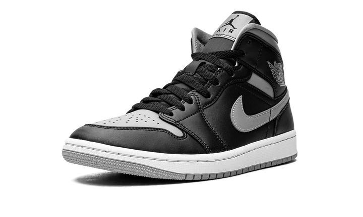 AIR JORDAN 1 MID SHADOW BLACK GREY WOMENS