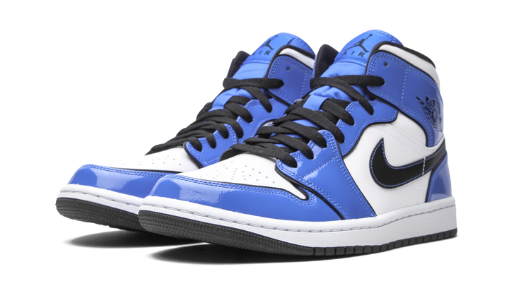 AIR JORDAN 1 MID SIGNAL BLUE