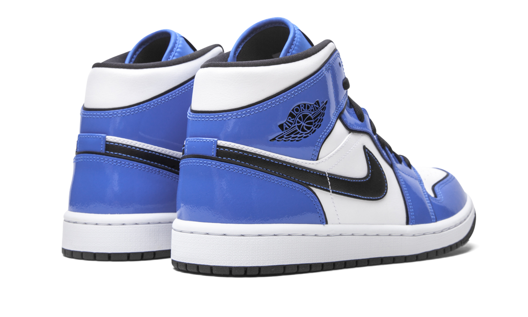 AIR JORDAN 1 MID SIGNAL BLUE