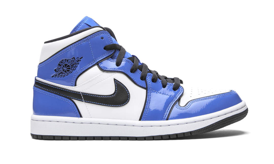 AIR JORDAN 1 MID SIGNAL BLUE