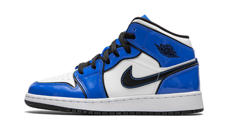AIR JORDAN 1 MID SIGNAL BLUE GS