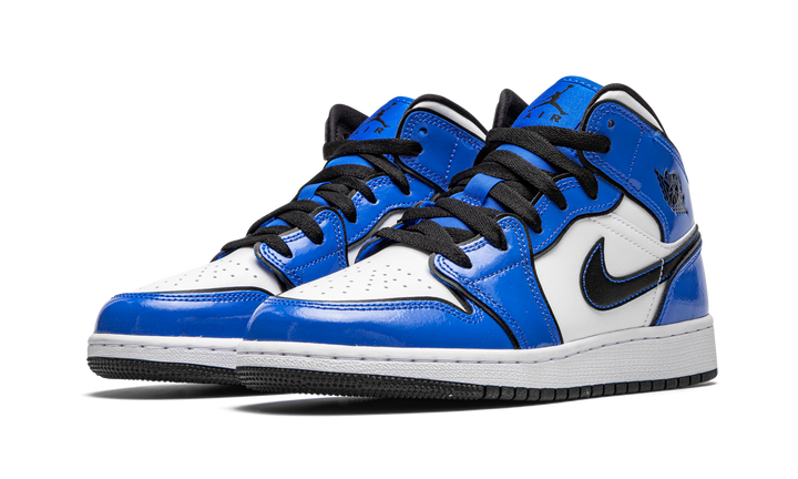 AIR JORDAN 1 MID SIGNAL BLUE GS
