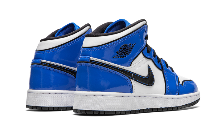 AIR JORDAN 1 MID SIGNAL BLUE GS