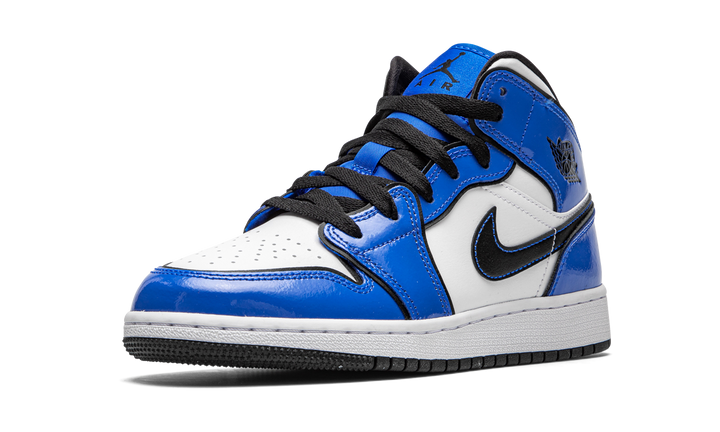 AIR JORDAN 1 MID SIGNAL BLUE GS