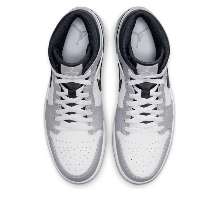 AIR JORDAN 1 MID SMOKE GREY BLACK