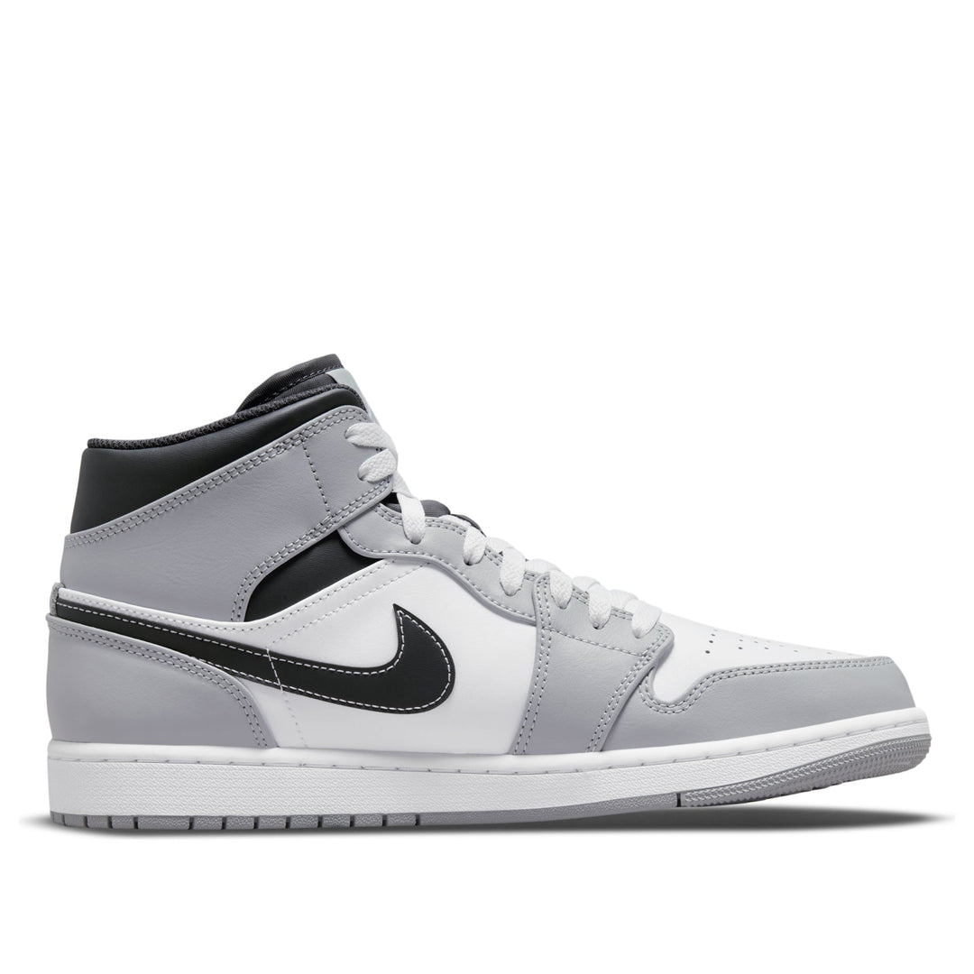 AIR JORDAN 1 MID SMOKE GREY BLACK