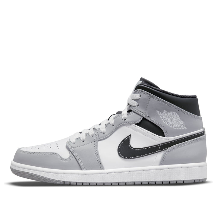 AIR JORDAN 1 MID SMOKE GREY BLACK