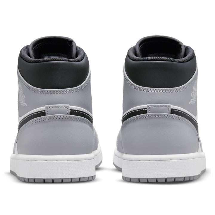 AIR JORDAN 1 MID SMOKE GREY BLACK