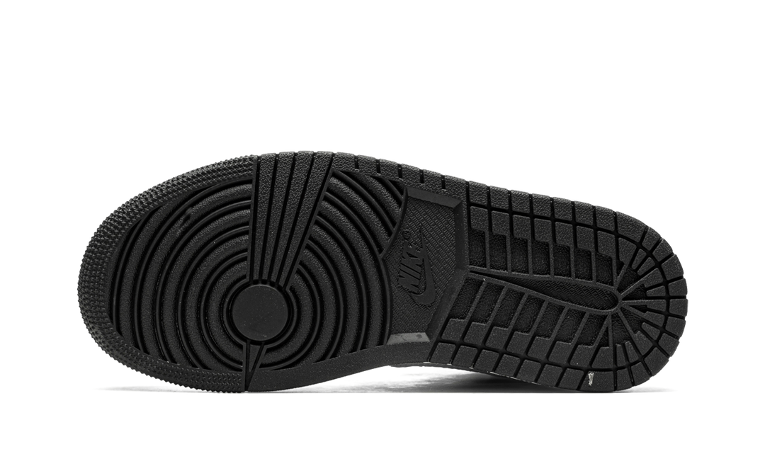 AIR JORDAN 1 MID SPLIT BLACK WHITE WOMENS TWO TONE