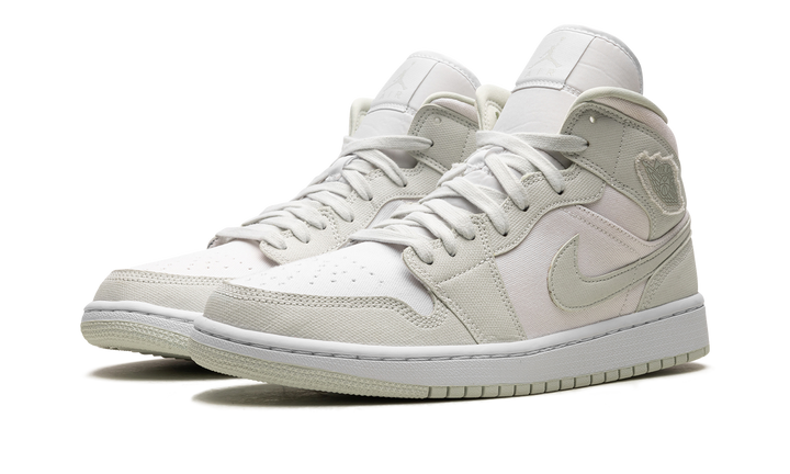AIR JORDAN 1 MID SPRUCE AURA WHITE