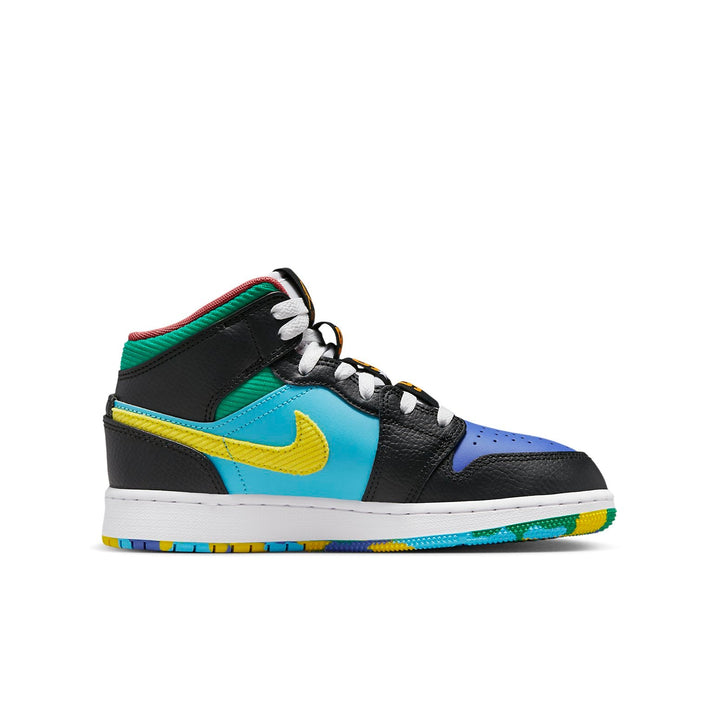AIR JORDAN 1 MID SS SIX CHAMPIONSHIPS GS
