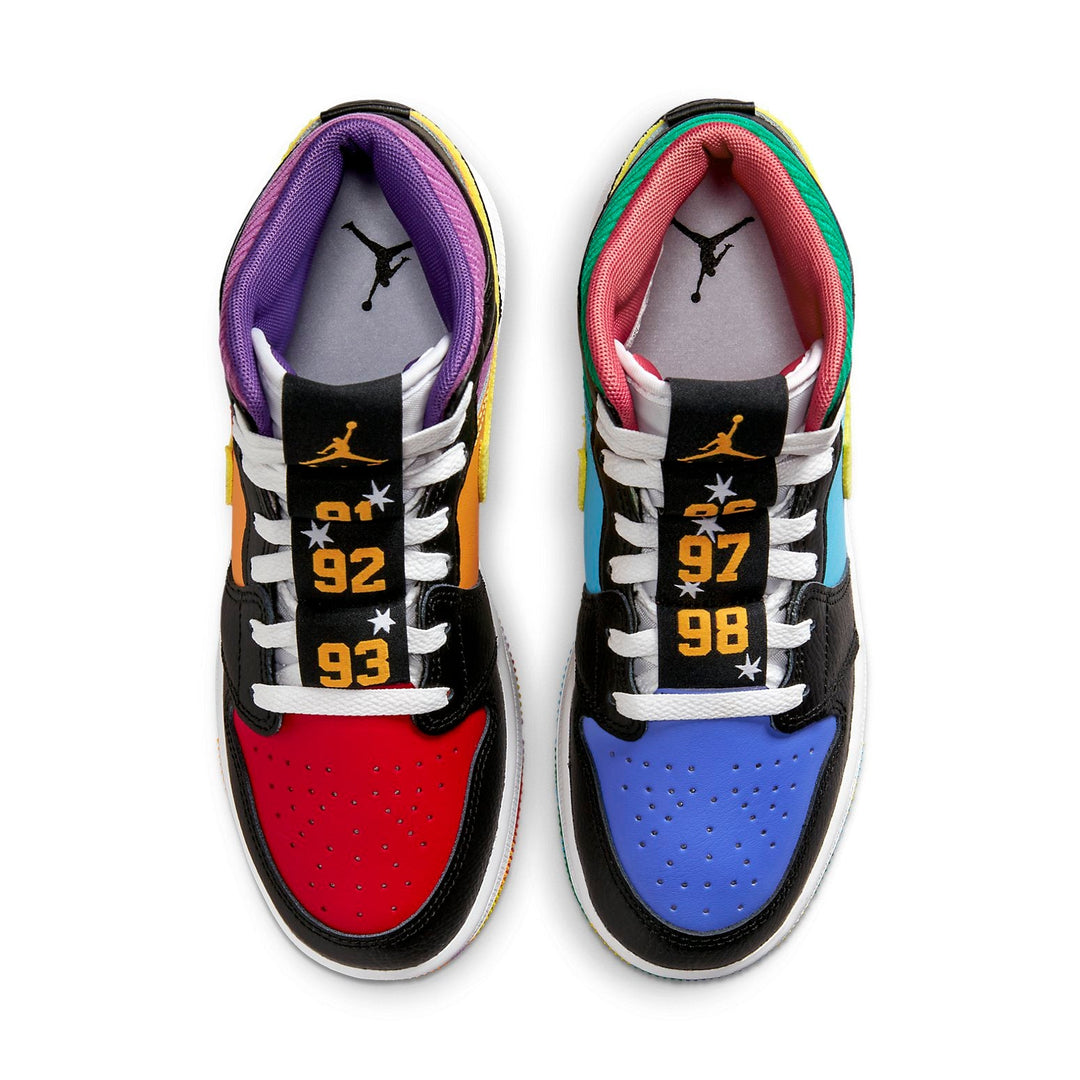 AIR JORDAN 1 MID SS SIX CHAMPIONSHIPS GS