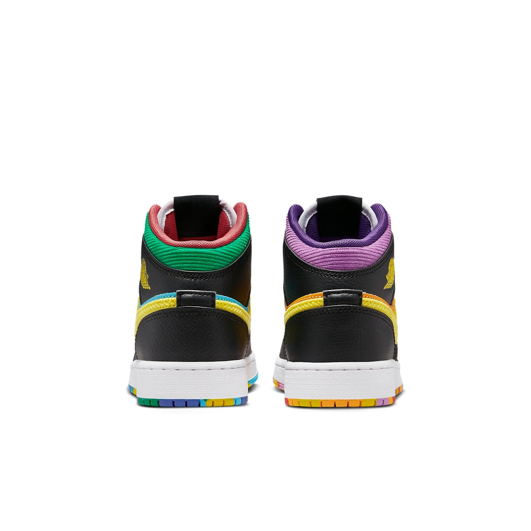 AIR JORDAN 1 MID SS SIX CHAMPIONSHIPS GS