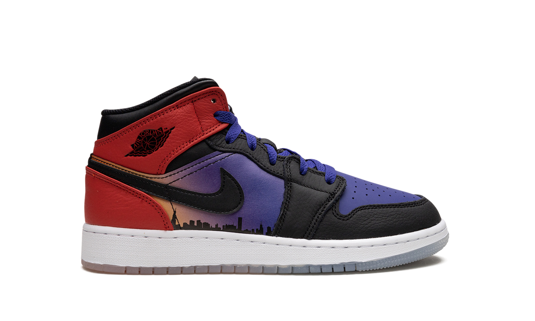 AIR JORDAN 1 MID SS SKYLINE GS