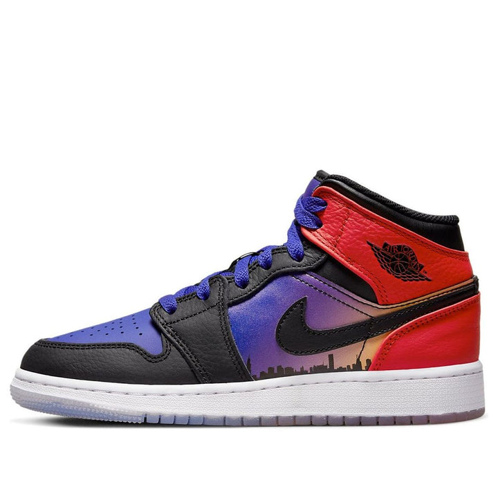 AIR JORDAN 1 MID SS SKYLINE GS