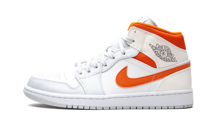 AIR JORDAN 1 MID STARFISH PURE PLATINUM