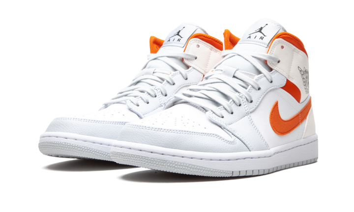 AIR JORDAN 1 MID STARFISH PURE PLATINUM