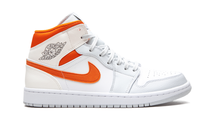 AIR JORDAN 1 MID STARFISH PURE PLATINUM