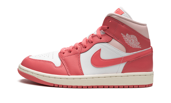 AIR JORDAN 1 MID STRAWBERRIES AND CREAM WOMENS