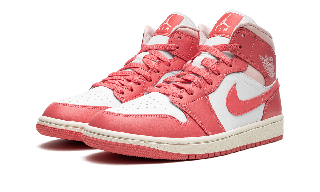 AIR JORDAN 1 MID STRAWBERRIES AND CREAM WOMENS