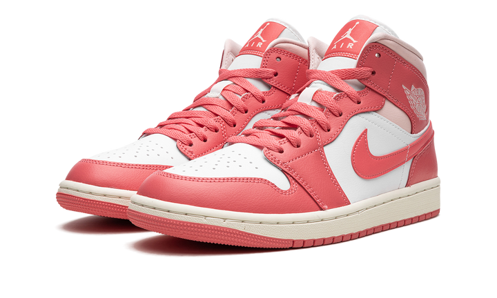 AIR JORDAN 1 MID STRAWBERRIES AND CREAM WOMENS
