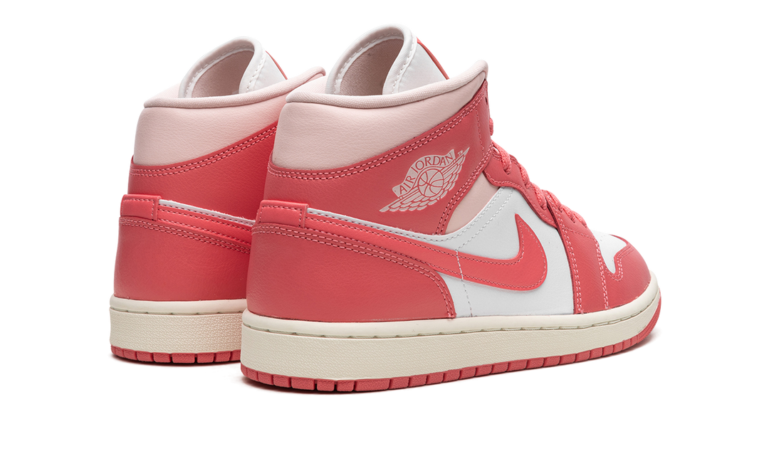 AIR JORDAN 1 MID STRAWBERRIES AND CREAM WOMENS
