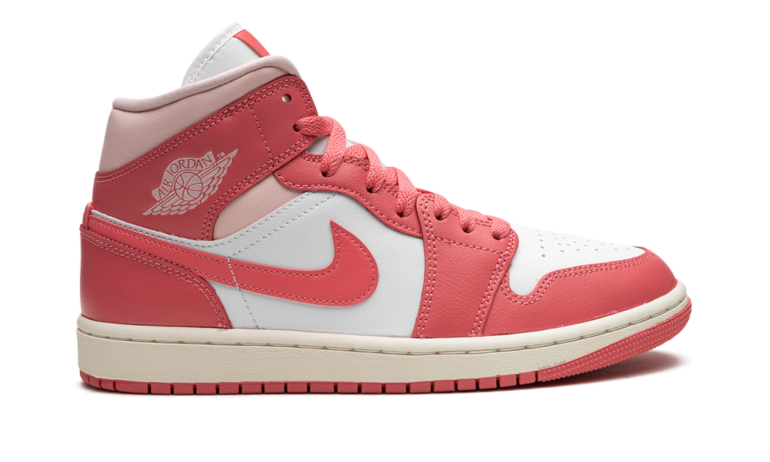 AIR JORDAN 1 MID STRAWBERRIES AND CREAM WOMENS
