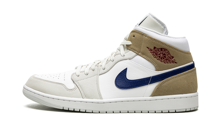 AIR JORDAN 1 MID TAN SUEDE