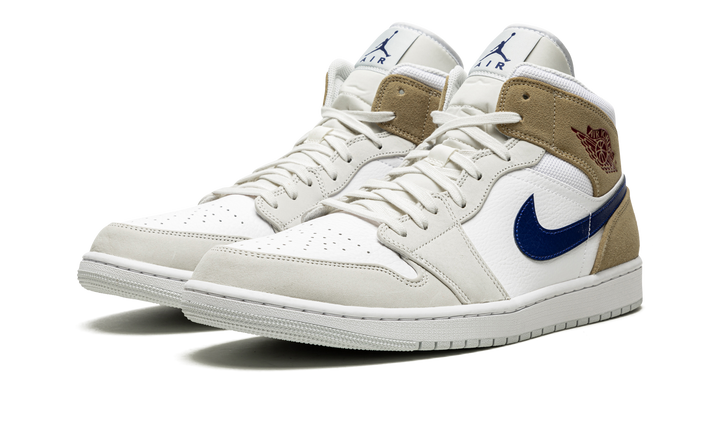AIR JORDAN 1 MID TAN SUEDE