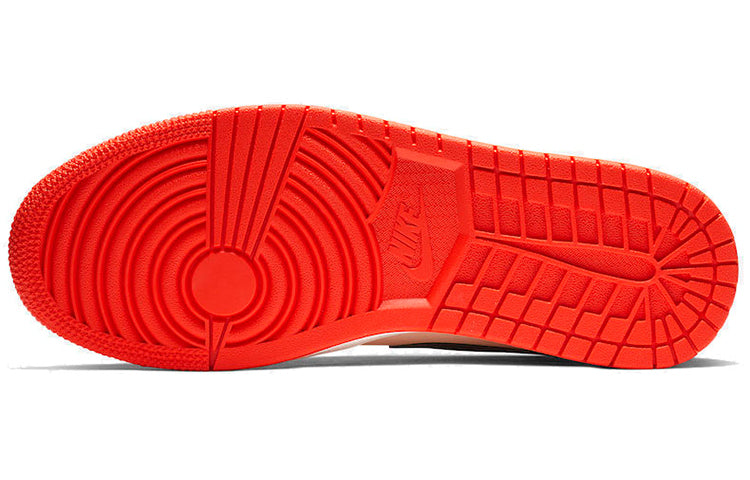 AIR JORDAN 1 MID TEAM ORANGE BLACK