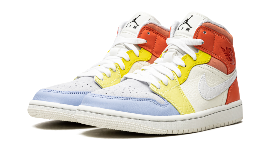 AIR JORDAN 1 MID TO MY FIRST COACH WOMENS