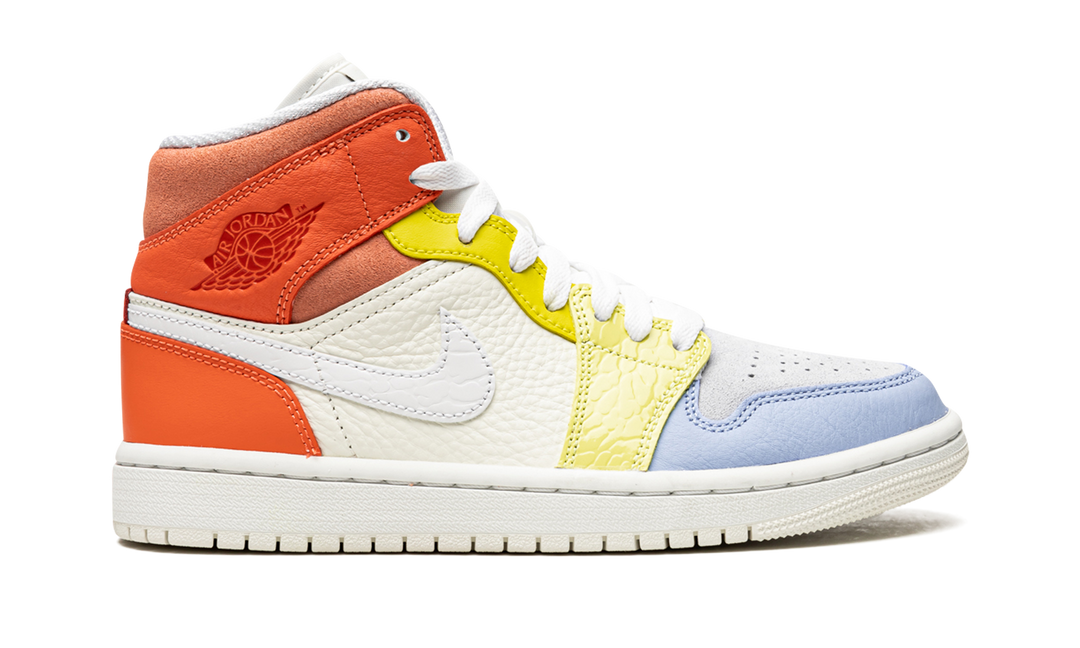 AIR JORDAN 1 MID TO MY FIRST COACH WOMENS