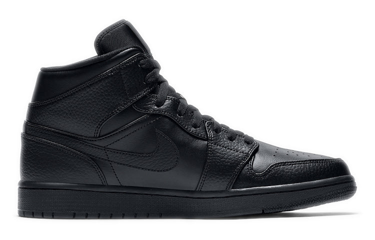 AIR JORDAN 1 MID TRIPLE BLACK