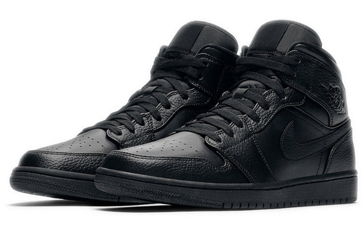 AIR JORDAN 1 MID TRIPLE BLACK